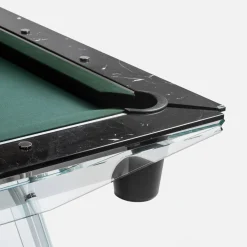 Filotto Marble and Glass Billiard Table