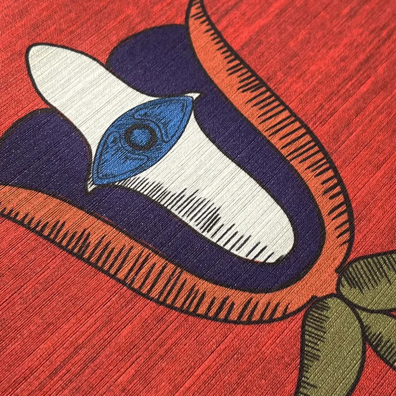 Fiore Print On Viscose - Limited Edition of 15 Pieces