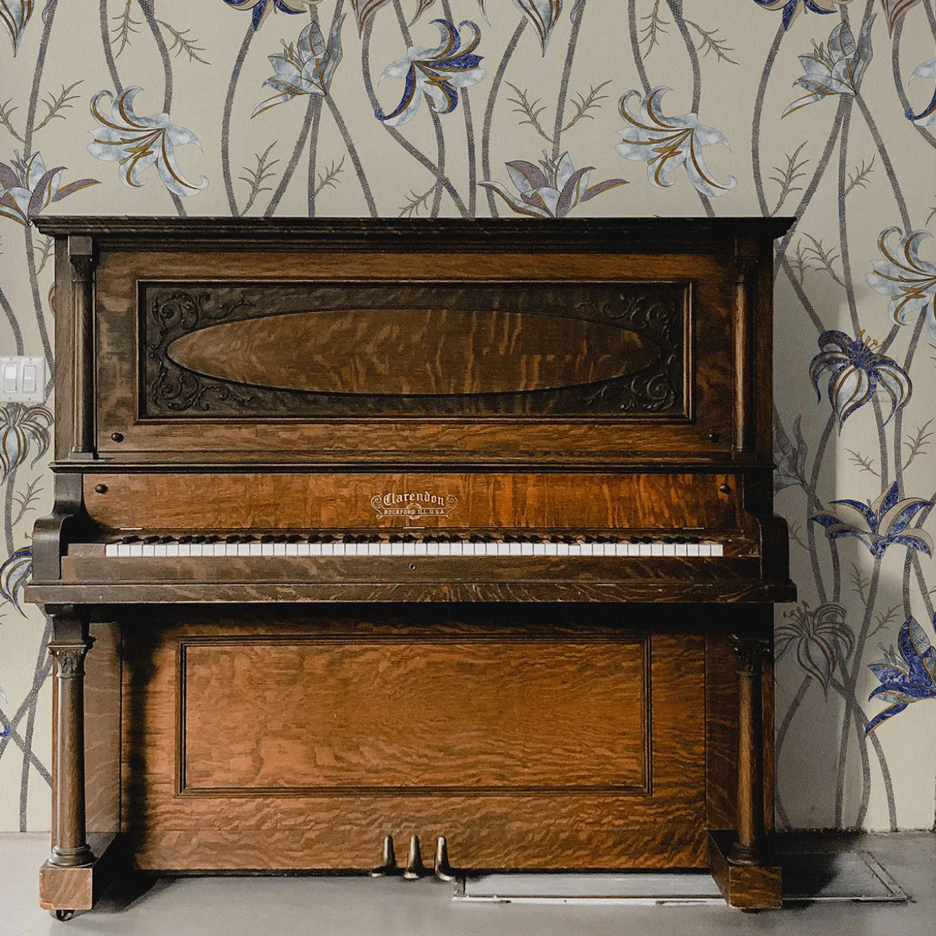 Fiori Caffelatte Wallpaper