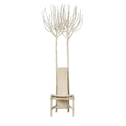 Fiorita Maple Wood Chair with Beige Color