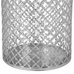 FIRENZE WASTE BASKET - SILVER