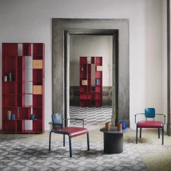 Fit Red Bookcase by Marc Sadler