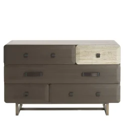Five Points Smokey Grey And Marble Drawer Unit