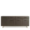 Five Points Smokey Grey Wood Sideboard