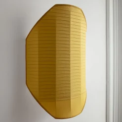 Flag 70 Yellow Full Pleating Wall Lamp