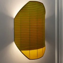 Flag 70 Yellow Full Pleating Wall Lamp