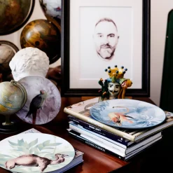 Flamingo Menagerie Ottomane Porcelain Dinner Plate