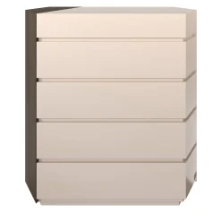 Flare 04 White Chest of Drawer