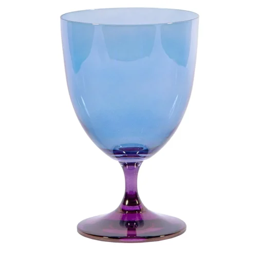 Fleury Set of 2 Purple-To-Blue Water Goblets