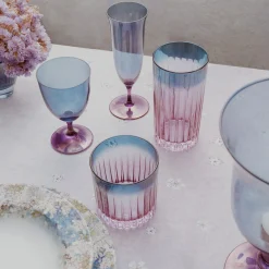 Fleury Set of 2 Purple-To-Blue Flutes