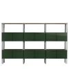 Flexor Green Wood & Metal Bookshelf by Gio Ponti