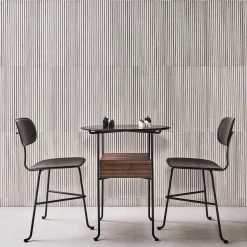 Flirt Side Table With Checkerboard by Luca Nichetto