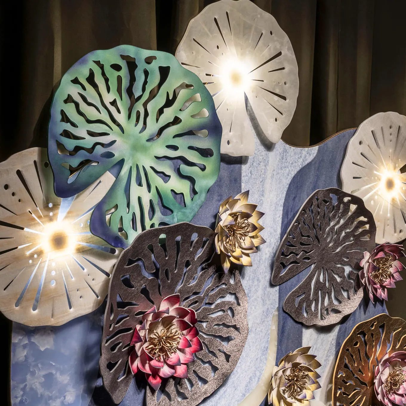 Floating Nymphae by Pier Maurizio Pasini & Alessandra Malagoli Budri