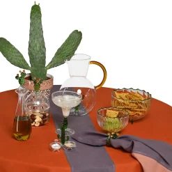 Flora Handcrafted Medium Glass Bowl