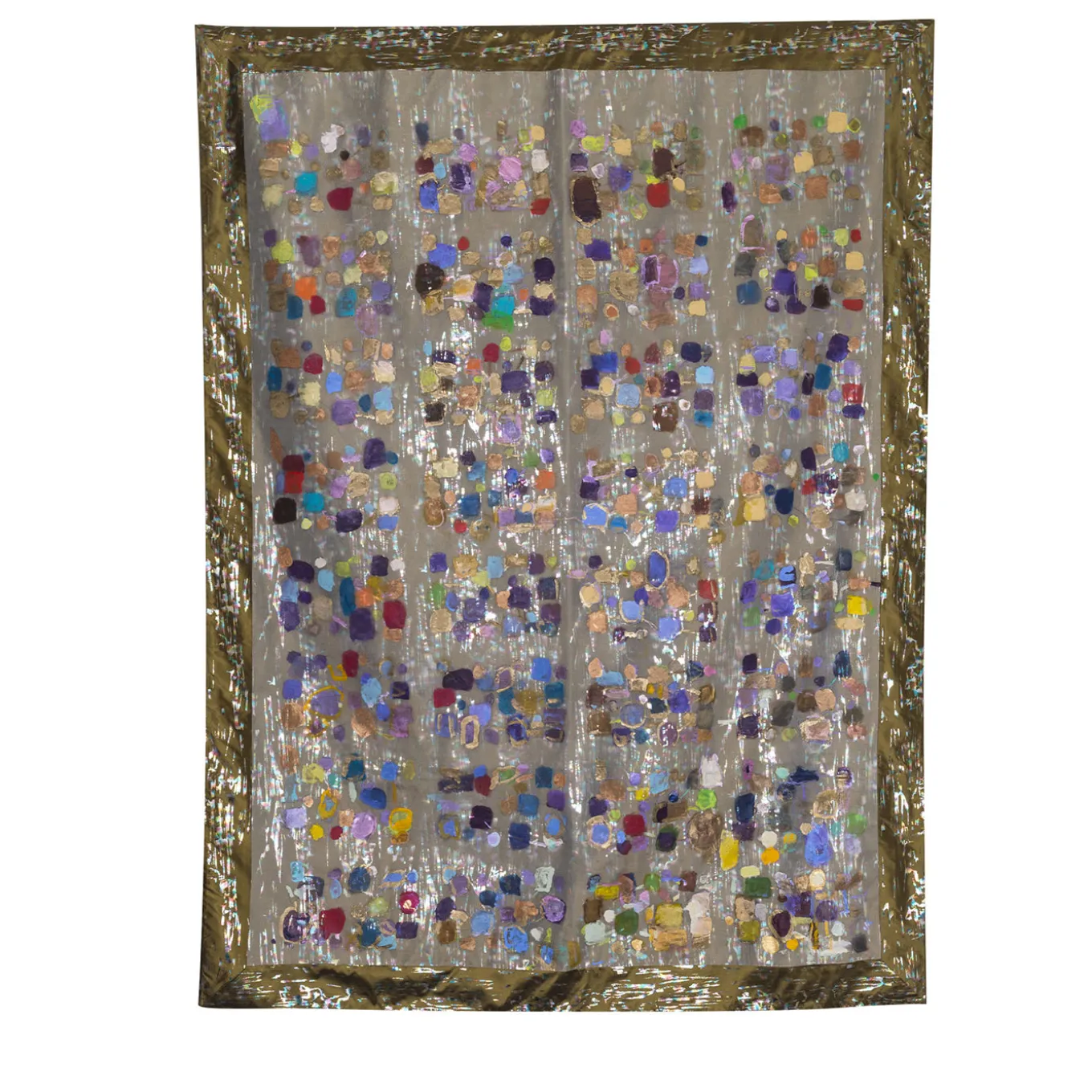 Floral Eruption Silk Organza Tapestry