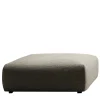 Florence 504 Gray Pouf by Ludovica + Roberto Palomba