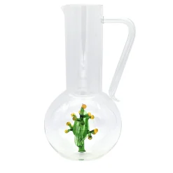Flower Power Set of 6 Glasses and Jug