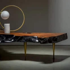 Flumen Black Coffee Table