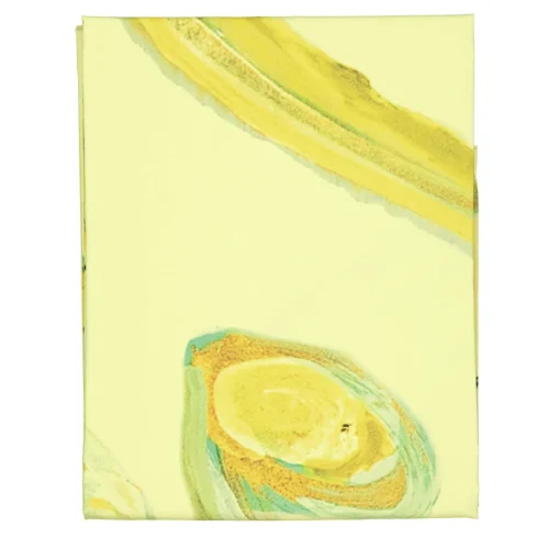 Flussi di Luce Yellow Tablecloth