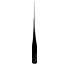 Flute Black Vase