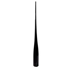 Flute Black Vase