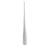 Flute Cristallo White Vase