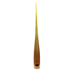 Flute Smeraldo Brown Vase