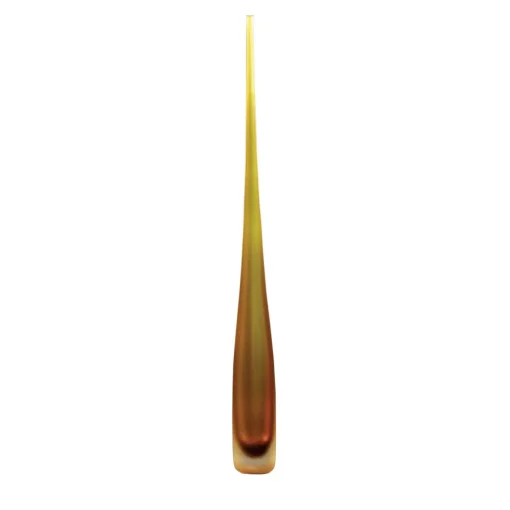 Flute Smeraldo Brown Vase