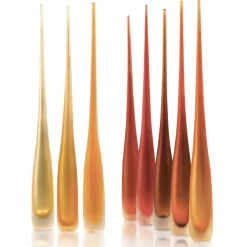 Flute Smeraldo Orange Vase