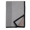 Flux 01 Wool Throw Blanket by Esther Van Schuylenbergh