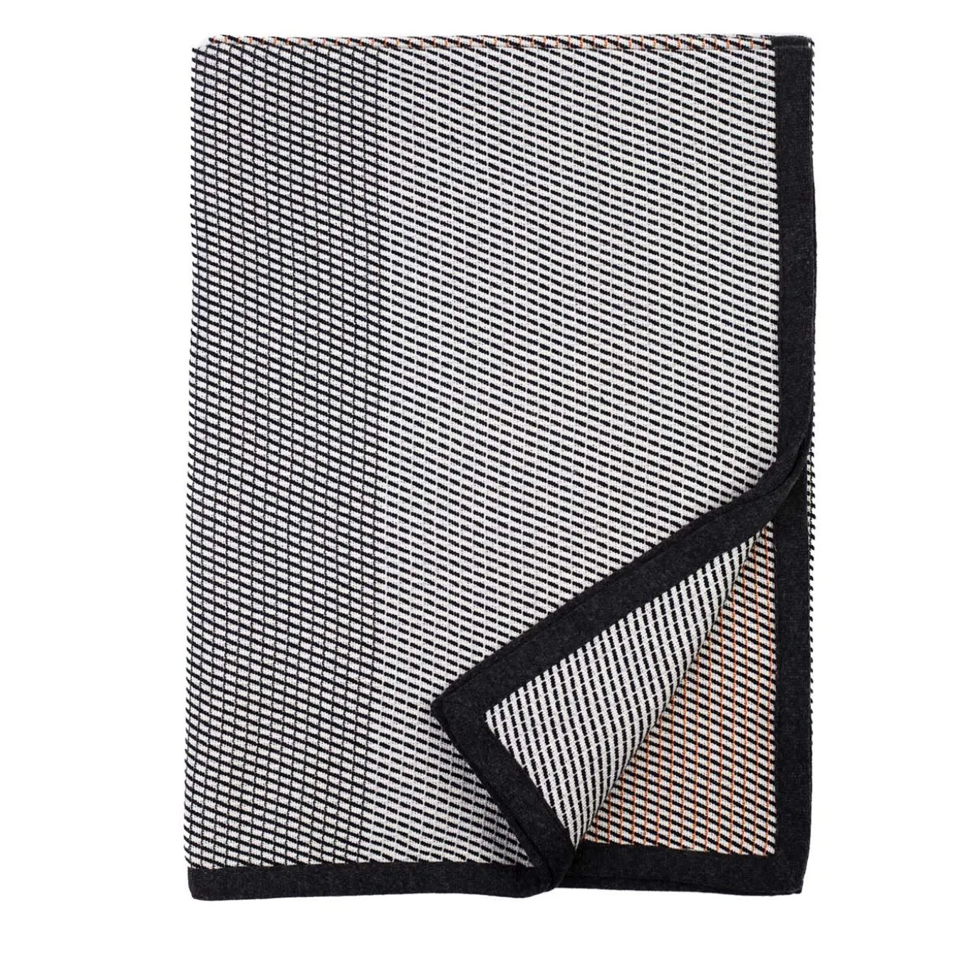 Flux 01 Wool Throw Blanket by Esther Van Schuylenbergh