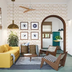 Fontana Bianco & Nocciola Wallpaper