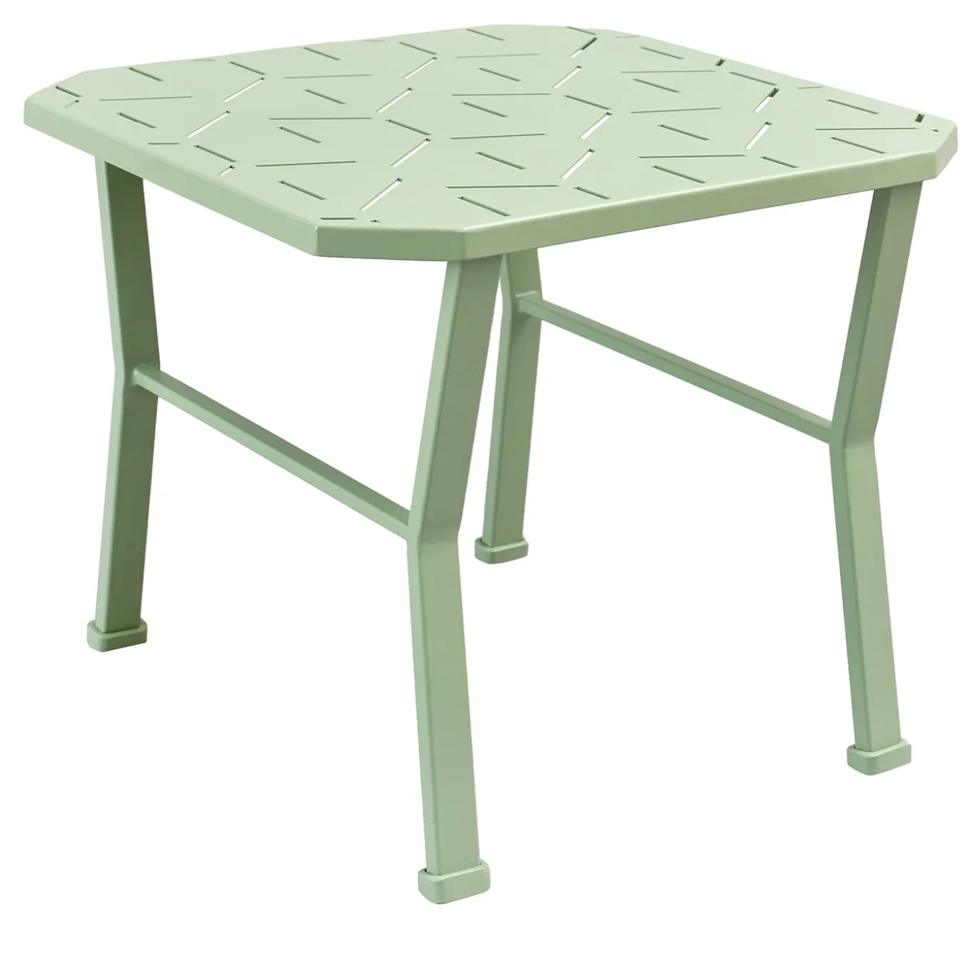 Forest Green Coffee Table by Officina Ciani in Stainless Steel