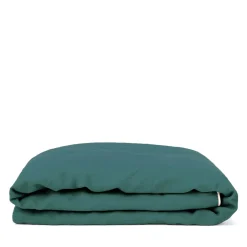 Forest Linen Blanket with Piping