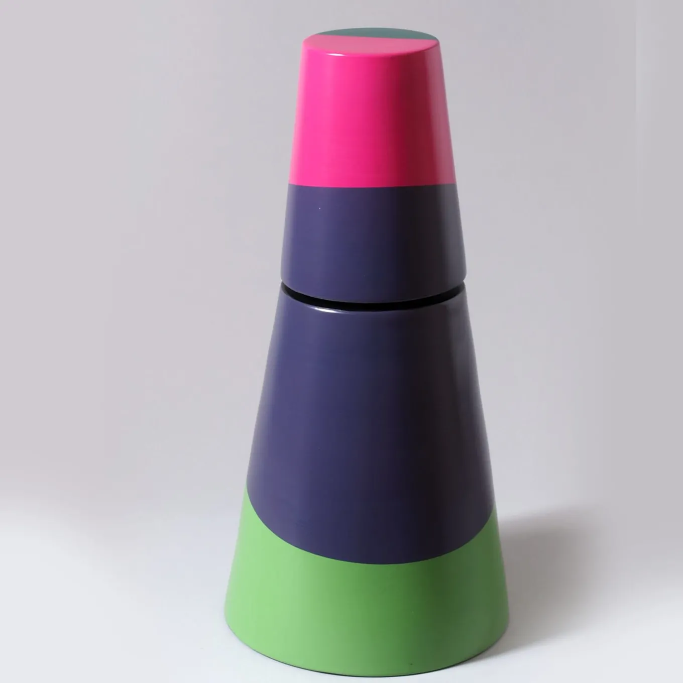 Forme Urbane - 2023 Conical Polychrome Sculpture by Ennio Nonni