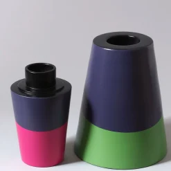 Forme Urbane - 2023 Conical Polychrome Sculpture by Ennio Nonni