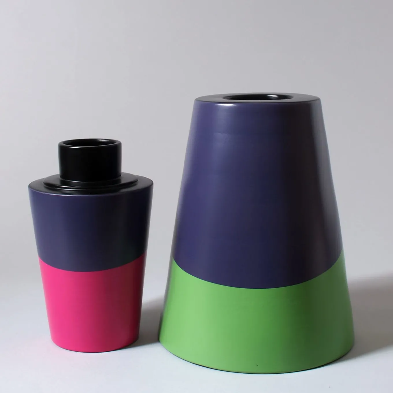 Forme Urbane - 2023 Conical Polychrome Sculpture by Ennio Nonni