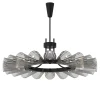 Foscarini 20-light Gray Murano Glass Modern Chandelier