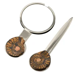 Fossiline Set of Paper Knife & Magnifying Glass by Nino Basso #2