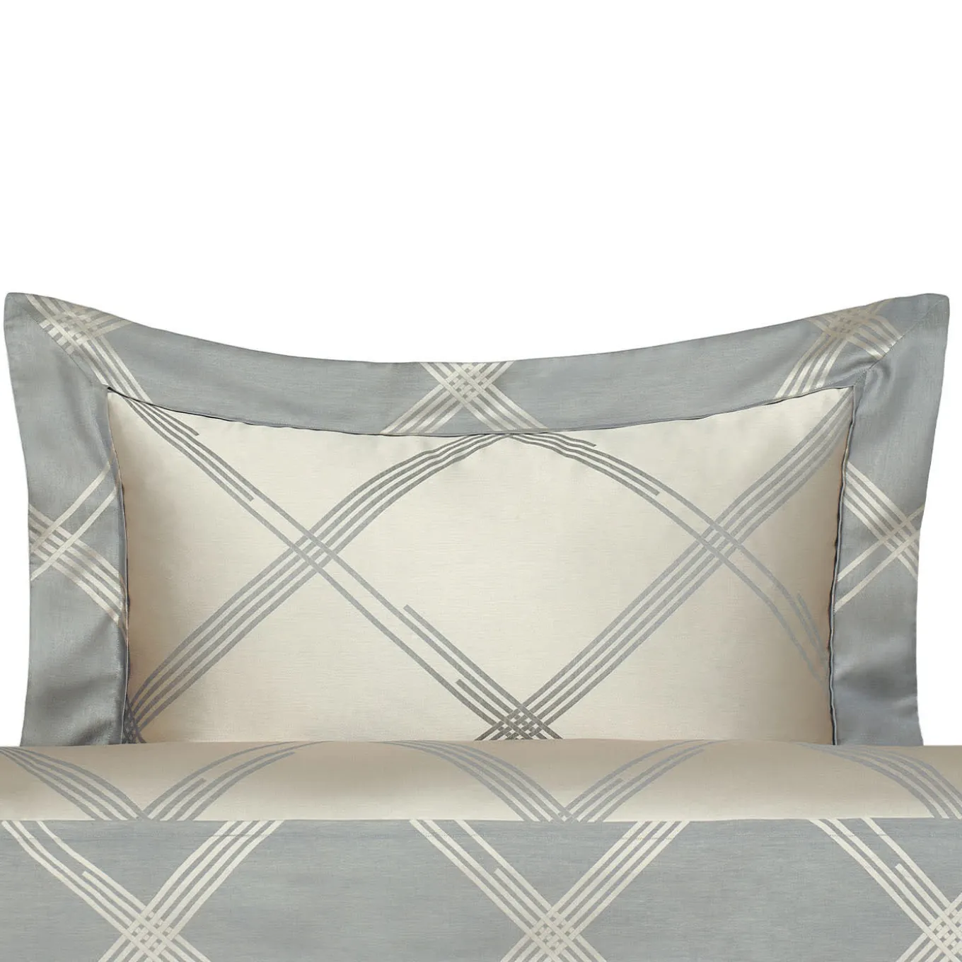 Four Generations Jacquard Grey US King Sheet Set
