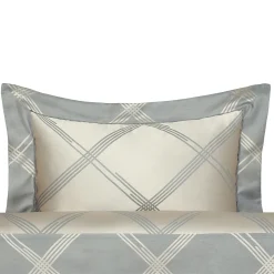 Four Generations Jacquard Grey US Standard Sham