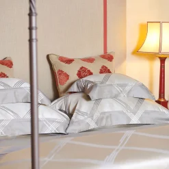 Four Generations Jacquard Grey US Standard Sham