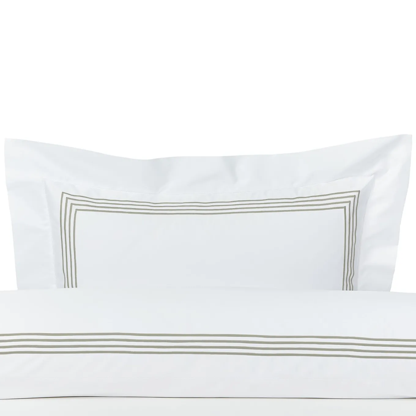Four Generations White & Grey US King Sheet Set