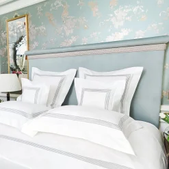 Four Generations White & Grey US King Sheet Set