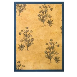 Fragaria Vesca Floral Print On Canvas