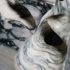 Fragile As The World Green Marble Sculpture