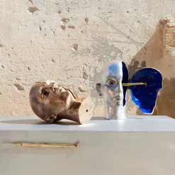 Fragment Silver Sculpture by Sergio Fiorentino