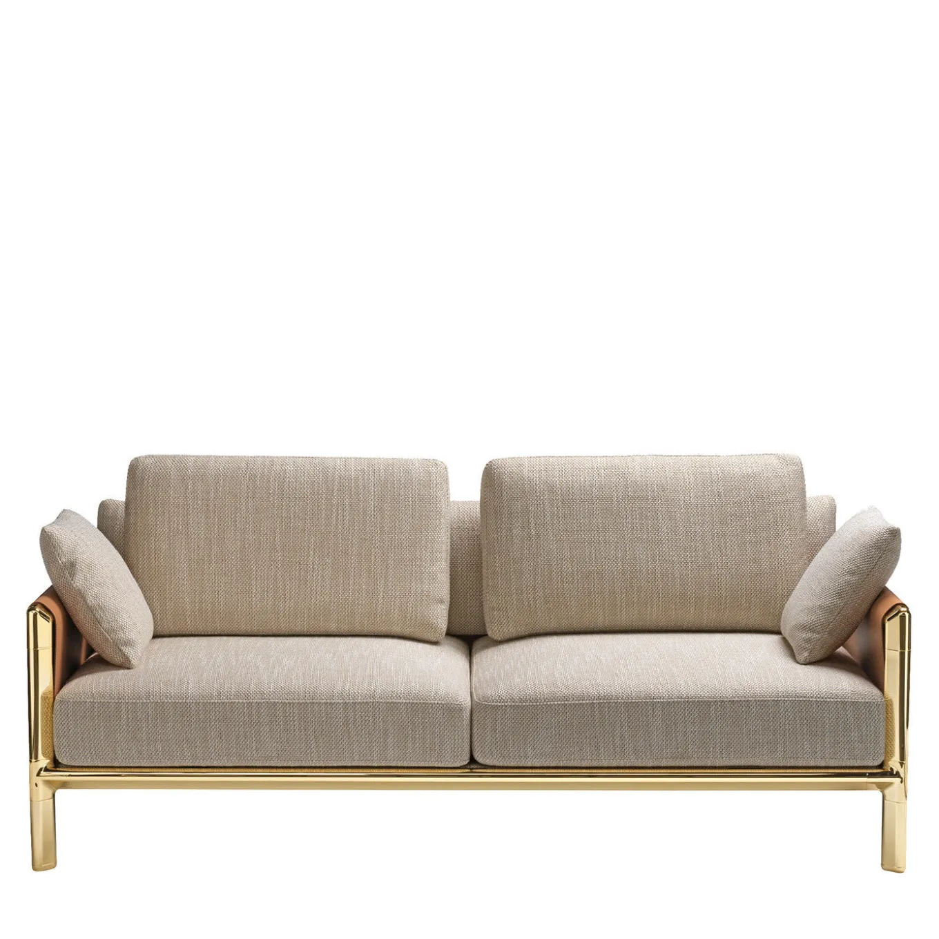 Frame Beige 2-Seater Sofa