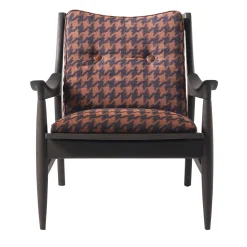 Franklin Bronze Pied De Poule Armchair