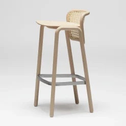 Frantz 889 Bar Stool by Gil Sheffi & Yoav Avinoam - Tekhne Collection